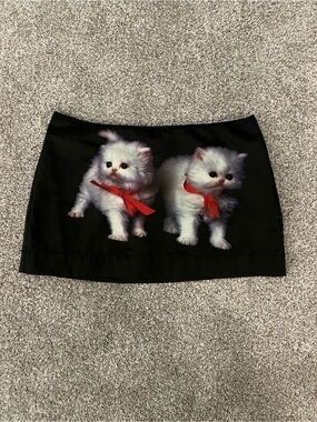 Ashley Williams Silk Kitten Skirt